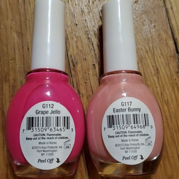 2 New broadway nails gel strong pink Easter colors - Picture 2 of 2